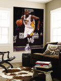 New York Knicks v Los Angeles Lakers, Los Angeles, CA - January 9: Kobe Bryant Wall Mural by Stephen Dunn