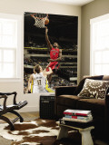 Toronto Raptors v Indiana Pacers: Amir Johnson and Mike Dunleavy Wall Mural by Ron Hoskins