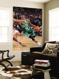 Boston Celtics v Portland Trail Blazers, Portland, OR - January 27: Andre Miller and Rajon Rondo Wall Mural by Sam Forencich