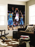 New Orleans Hornets v Philadelphia 76ers: Louis Williams and Willie Green Wall Mural by David Dow