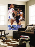 Memphis Grizzlies v Los Angeles Clippers: Sam Young and Brian Cook Reproduction murale géante par Noah Graham