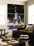 Washington Wizards v New Jersey Nets: Johan Petro and Al Thornton Wall Mural by David Dow
