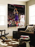 Sacramento Kings v Houston Rockets: Beno Udrih and Luis Scola Wall Mural by Bill Baptist
