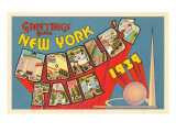 Greetings from New York World's Fair, 1939 Prints