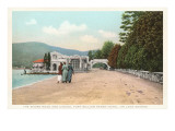 Shore and Casino, Lake George, New York Posters
