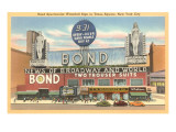 Bond Waterfall Sign, Times Square, New York City Posters Bond Waterfall Sign, Times Square, New York City Posters