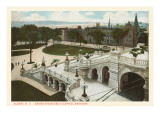 Capitol Grounds, Albany, New York Prints