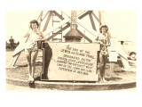 End of the Lewis & Clark Trail, Bathing Beauties Lámina giclée End of the Lewis & Clark Trail, Bathing Beauties Lámina giclée