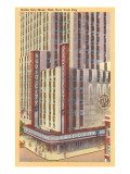 Radio City Music Hall, New York City Giclee Print