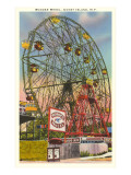Wonder Wheel, Coney Island, New York City Poster