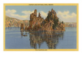 Crater Lake, Phantom Ship, Oregon Prints