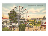 Coney Island Ferris Wheel, Cincinnati, Ohio Photo