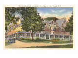 The Inn at Silver Bay, Lake George, New York Giclee Print