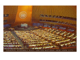 United Nations General Assembly Hall, New York City Prints