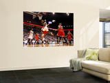 Chicago Bulls v Miami Heat - Game ThreeMiami, FL - MAY 22: LeBron James Wall Mural by Marc Serota