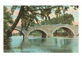 Old Leeds Bridge, Catskill, New York Posters