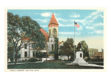 Public Library, Dayton, Ohio Poster