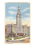 Terminal Tower, Cleveland, Ohio Prints