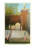 Benjamin Franklin's Grave, Philadelphia, Pennsylvania Posters