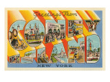 Greetings from Coney Island, New York Print