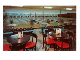 Interior, Bowling Alley Giclee Print