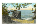 Pulpit Rock, Lake Erie, New York Giclee Print