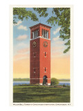 Miller Bell Tower, Chautauqua, New York Posters