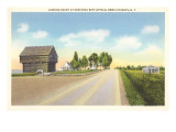 Saratoga Battlefield, Bemis Heights, New York Giclee Print