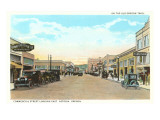 Commercial Street, Astoria, Oregon Poster