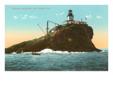 Tillamook Lighthouse, Seaside, Oregon Giclee Print
