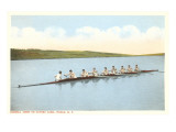 Cornell Crew on Cayuga Lake, Ithaca, New York Giclee Print