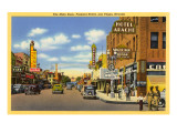 Fremont Street, Las Vegas, Nevada Print