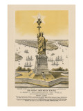 Liberty Enlightening the World, New York Harbor Print