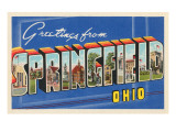 Greetings from Springfield, Ohio Poster