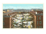 Washing Hanging in New York Tenement Prints