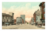 Utica's Busy Corner, Utica, New York Posters