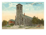 St. Vincent's Church, Akron, Ohio Poster