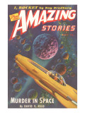 Amazing Stories Magazine Cover Posters