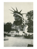 Statue of Liberty Head, New York reproduction procédé giclée