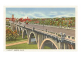 Viaduct, Akron, Ohio Giclee Print