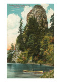 Rooster Rock, Columbia River, Oregon Prints