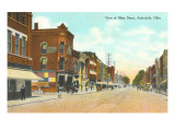 Main Street, Ashtabula, Ohio Giclee Print