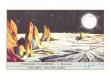 Mercury Landscape Trade Card Posters