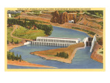 Bonneville Dam, Oregon Giclee Print