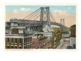 Williamsburg Bridge, New York City Posters