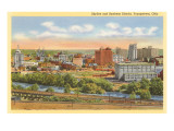 Business District, Youngstown, Ohio Giclee Print