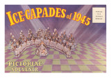 Postcard Folder, Ice-Capades of 1945 Print