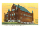 Library, Syracuse University, New York Poster