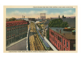 Syracuse Train, New York State Prints