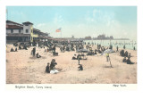 Brighton Beach, Coney Island, Brooklyn, New York Posters